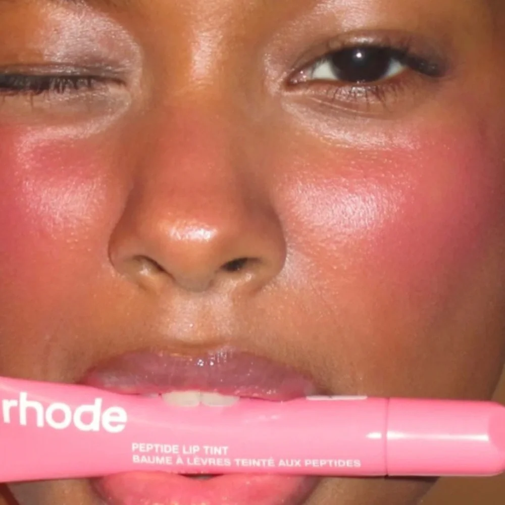 rhode skin Peptide Lip Balm & Gloss in sweet pea ..brand new and authentic…